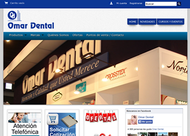 Diseño y desarrollo del sitio + e-commerce.